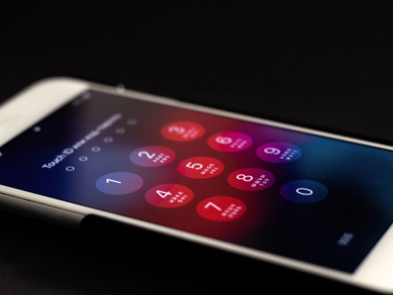 esqueci a senha do iphone